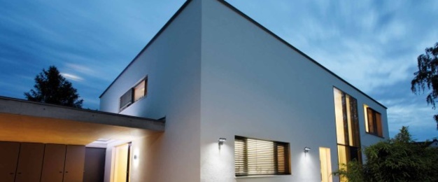 Außen­beleuchtung bei Freiberger Energie-u.Gebäudetechnik GmbH in Moosthenning