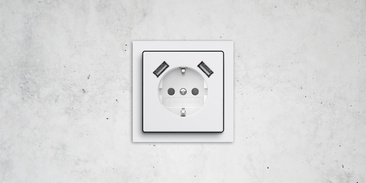 SCHUKO® USB-Steckdose bei Freiberger Energie-u.Gebäudetechnik GmbH in Moosthenning