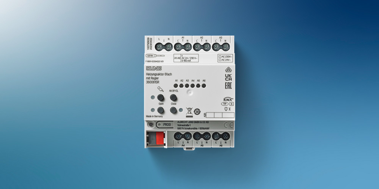 KNX Heizungsaktor 6-fach bei Freiberger Energie-u.Gebäudetechnik GmbH in Moosthenning