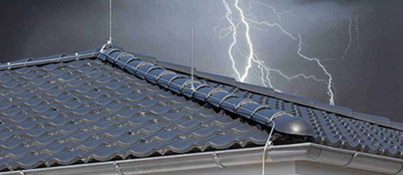 Äußerer Blitzschutz bei Freiberger Energie-u.Gebäudetechnik GmbH in Moosthenning