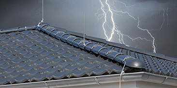 Äußerer Blitzschutz bei Freiberger Energie-u.Gebäudetechnik GmbH in Moosthenning