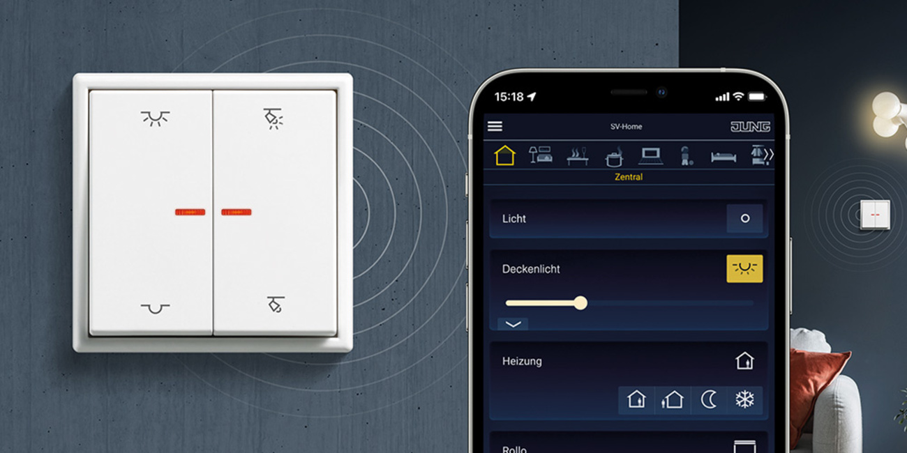 KNX RF Taster bei Freiberger Energie-u.Gebäudetechnik GmbH in Moosthenning